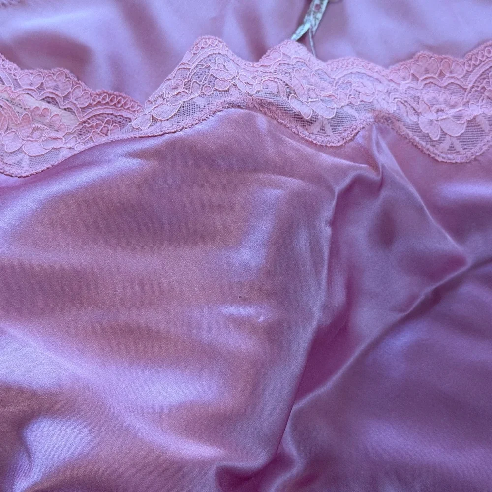 NWT. LoveShackFancy pink Rivier satin halterneck Top - Picture 12 of 12